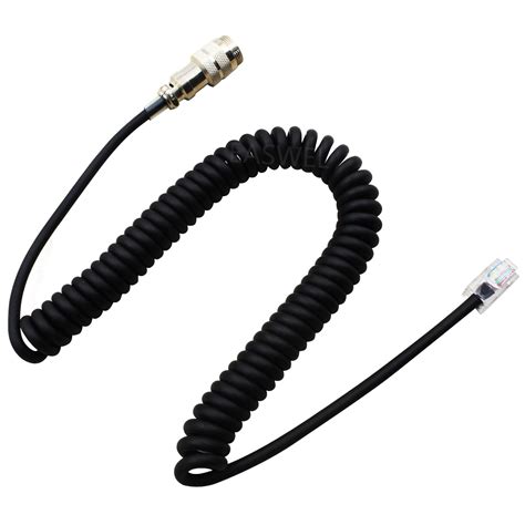 8 Pin To Rj 45 Modular Plug Mic Cable Adapter For Yaesu Microphone Md