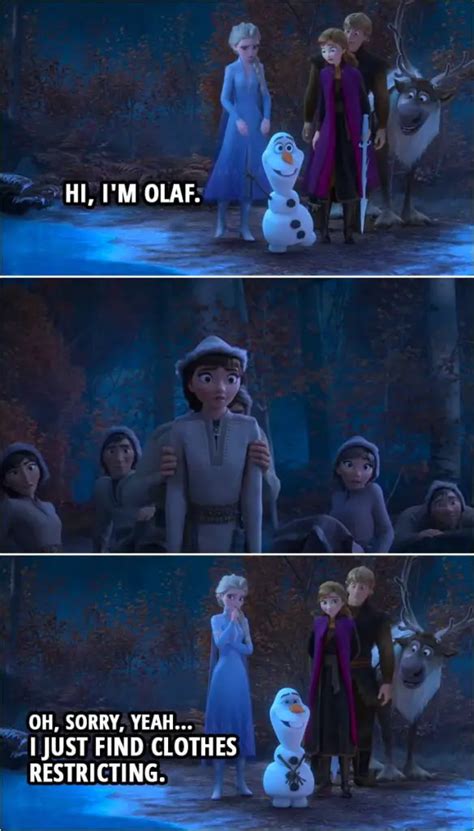 10 Best Olaf Quotes Scattered Quotes