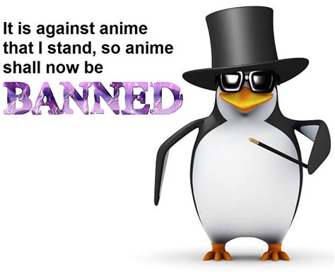 Poof No Anime Penguin Know Your Meme