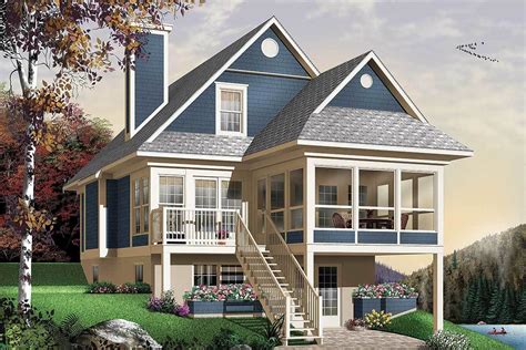 21571dr 1 1524861296 Beach Style House Plans Bungalow House Plans