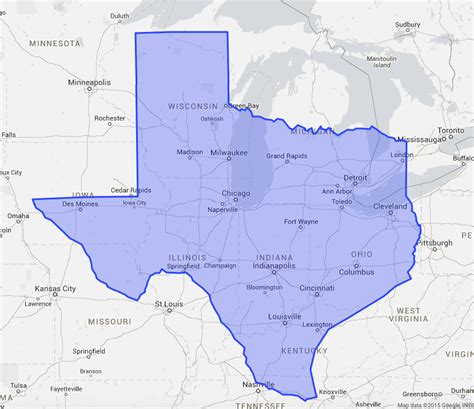 7 Maps To Remind You That Texas Is Enormous The Daily
