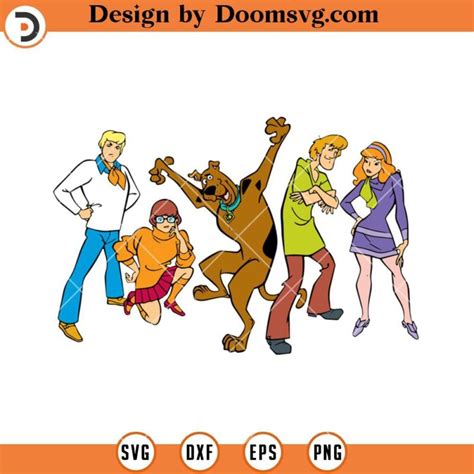 Funny Scooby Doo Characters Svg Scrappy Doo Svg Files For Cricut Doomsvg