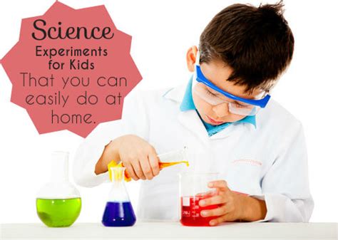 10 Science Experiments For Kids In The Playroom