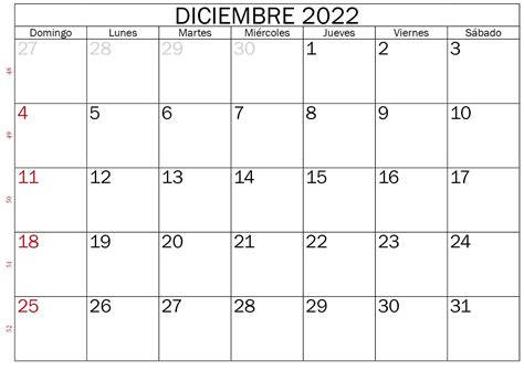 Calendario En Blanco Para Imprimir Diciembre 2022 En 2020 Calendario