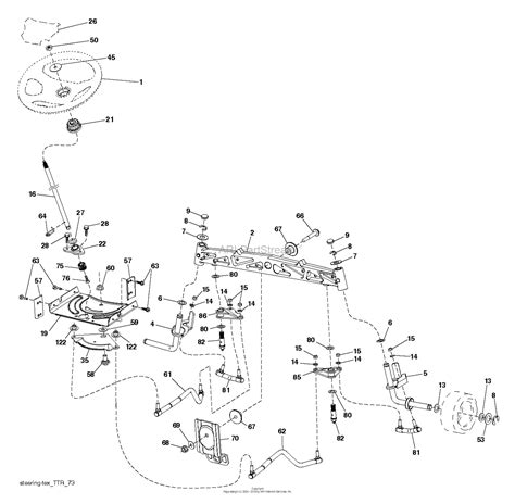 Husqvarna Yth22v42 96043021700 2015 08 Parts Diagram For Steering