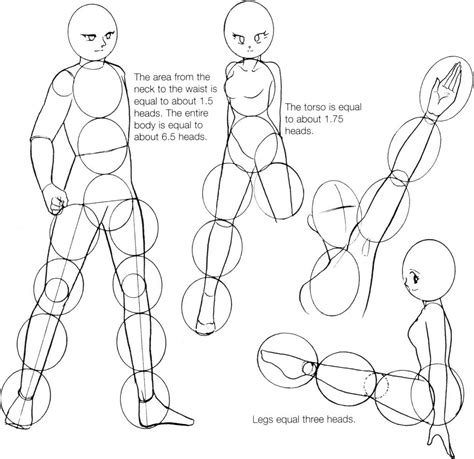 How To Draw Anime Male Body Figures Male Body Template 2 By Ss209 On