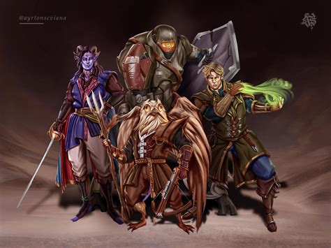 Oc Art Dnd Party Commissions Open Rdnd