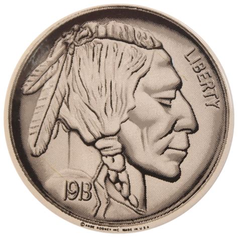 Indian Head Nickel Ande Rooney Sign Collection