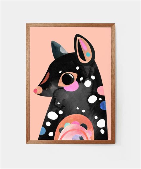 This Is A Fine Art Print From The Original Eastern Quoll Artwork By