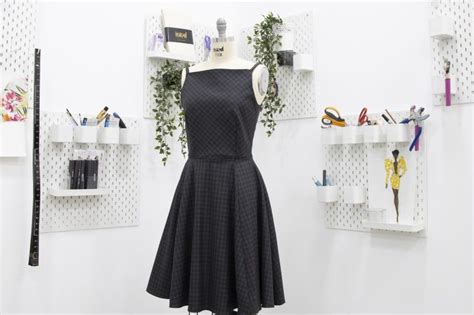 The Maisel Dress Free Sewing Pattern Channels Her Signature Lbd For A Vintage Look That Would