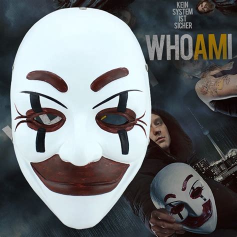 Watch the film to discover by yourself. Who Am I Benjamin Engel Clay Cosplay Mask /Movie Who Am I ...