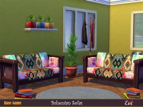 The Sims Resource Bohemian Sofas
