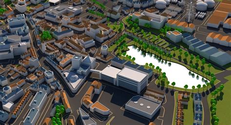Build a 3d city in archicad using cadmapper, skp & google earth imagery. 3D City Map | CGTrader