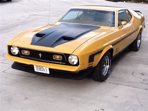 1972 Ford Mustang Mach 1 Fastback 153537