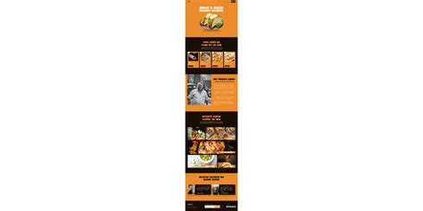 Caliente Mexican Restaurant Landing Page Template Figma