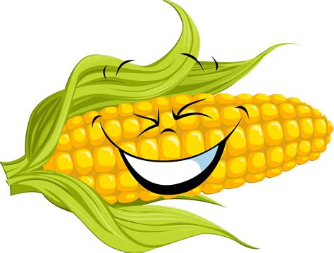 Corn On The Cob Clip Art Vegetable Animasi Gambar Jagung Png