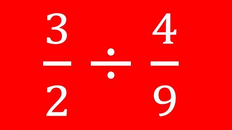 How To Divide Fractions With Different Denominators How To Divide