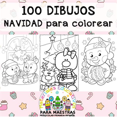 Fichas De Navidad Para Colorear Materiales Educativos