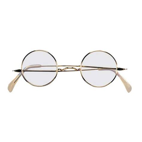 Gold Round Frame Glasses Free Shipping