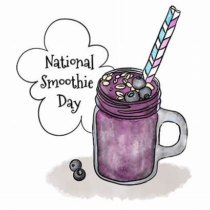 Smoothie National Illustration Vector Clipart