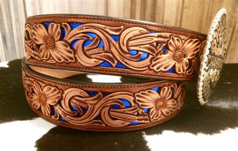 Leather Belt Carving Patterns - If you did not specify the initials ...