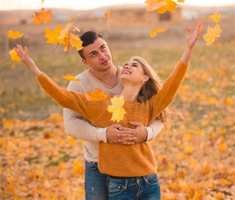Two Young People In Love Stock Photo Image Of Background 86396336