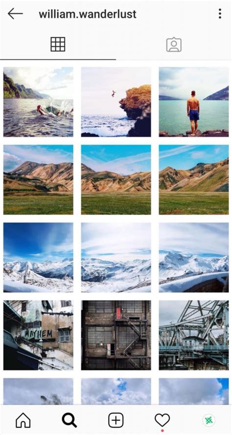 Instagram Grid Patterns Gaidirect