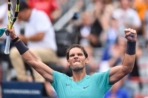 Rafael Nadal Beats Dan Evans In Montreal Second Round 2019 Coupe Rogers