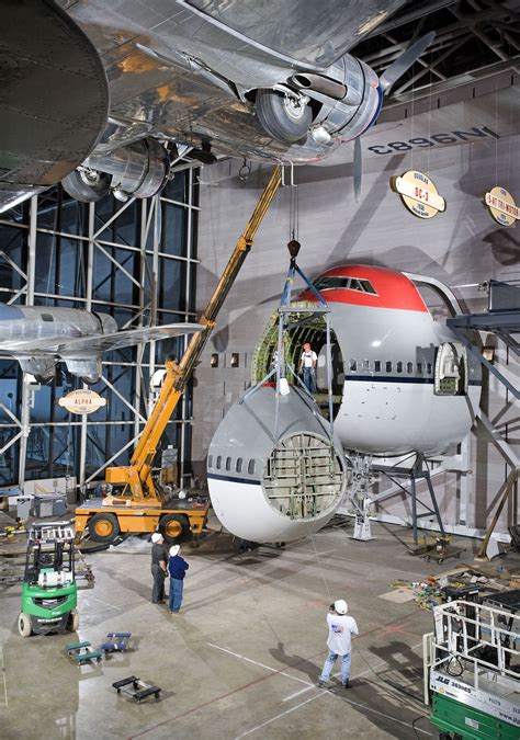 America By Air Boeing 747 Forward Fuselage Installation