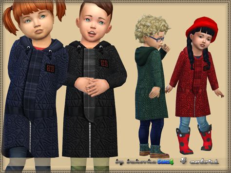 The Sims Resource Coat Toddler