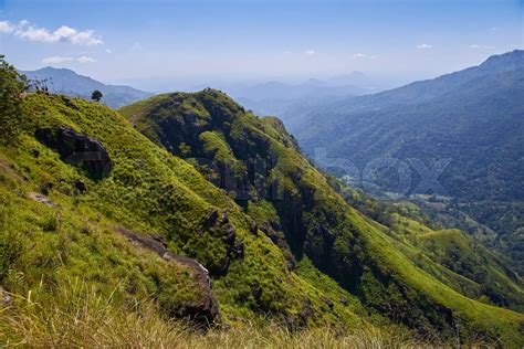 Mountain Landscape In Sri Lanka Stock Image Colourbox