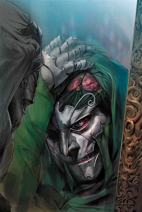 Doctor Doom By Gabriele Dellotto Comic Book Villains Marvel 1602