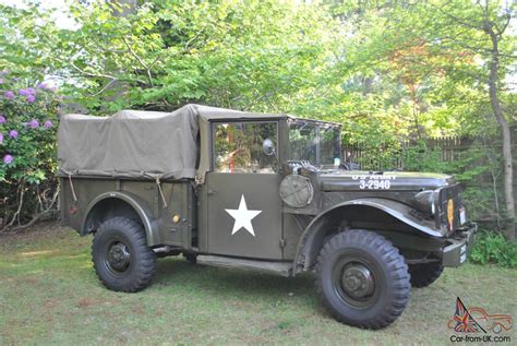 Dodge M37 Military Truck Vehicle 34 Ton 1951