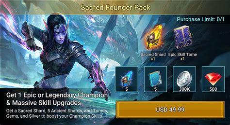 Raid Shadow Legends List Of Offer Packs Guide Ayumilove 2023