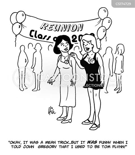 Class Reunion Cartoons And Comics Funny Pictures From Cartoonstock