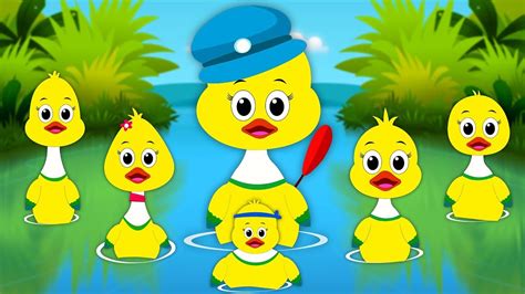 Nursery Rhyme Street Six Little Ducks Song More Fun Rhymes And Kids