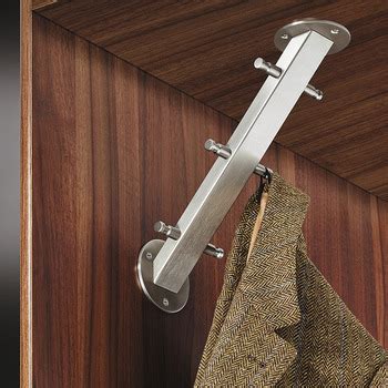 Iar aceasta înseamnă că' le va fi mai ușor. Poliţă de garderobă,Inox, cu 6 cârlige, montaj pe perete ...