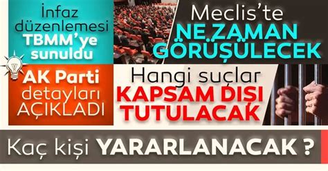 Ak Parti Den Af Yasası Ile Ilgili Son Dakika Açıklaması Ceza Infaz Yasası Nasıl Olacak Son