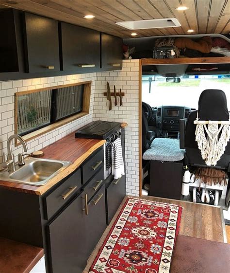 Bus Living Tiny House Living Small Living Converted Vans Van