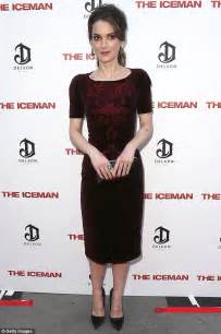 Winona Ryder Is Regal In A Red Velvet Embroidered Frock As She Attends Premiere Of Her New Film