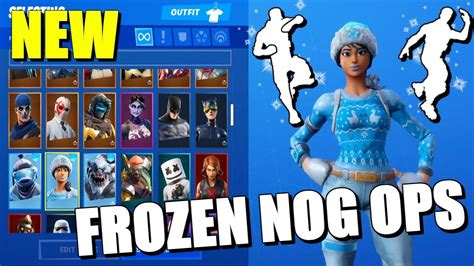 Fortnite Frozen Nog Ops Skin W All Popular Dance Emotes My Xxx Hot Girl