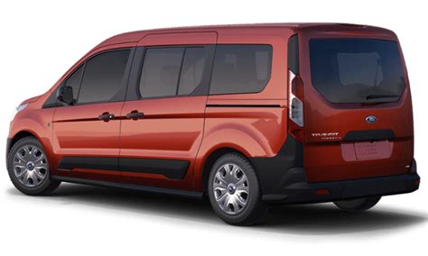 2019 Ford Transit Connect In New Kapoor Red Color First Look