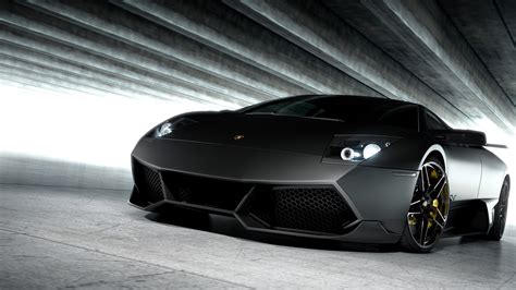 72 Black Lamborghini Wallpaper