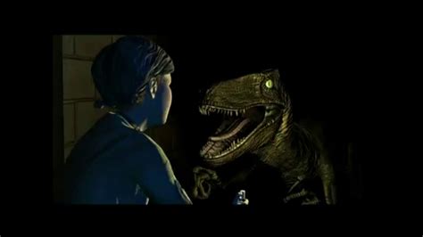 Scarred Raptor Leader Pack Velociraptor Screen Time Jurassic Park The Game Episode 3the