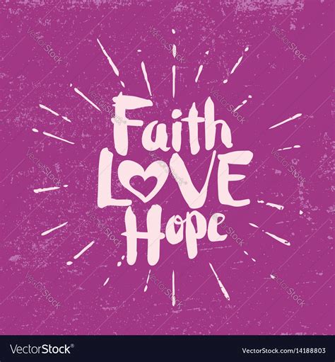 インスピレーション Faith Hope Love