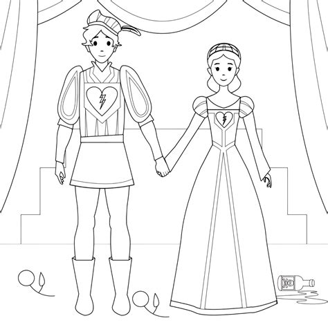 Romeo And Juliet Coloring Pages Free Online For Kids