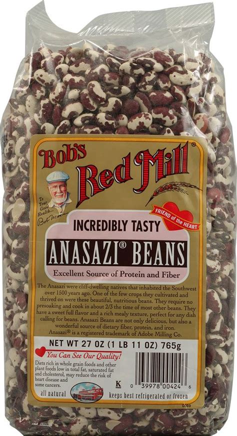 Keep up to date on our happenings. Bob's Red Mill Anasazi® Beans | Bobs red mill, Beans, No ...