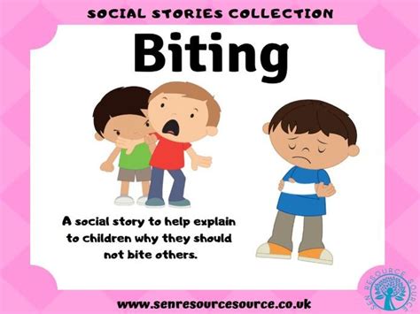 Biting Social Story Teaching Resources