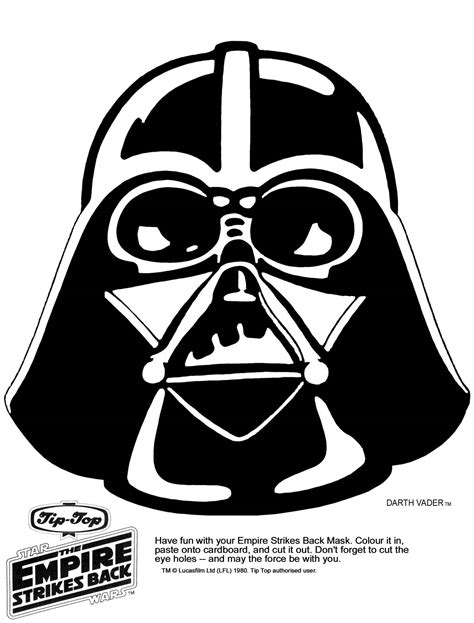 Darth Vader Clipart Outline Clipground