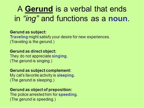 Gerund Definition And Examples What Are Gerunds Grammar Rules And